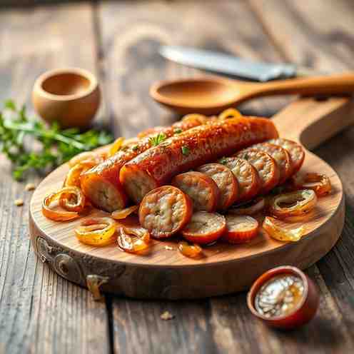 Kaszanka Recipe - Crispy Sausage and Onions Made Easy